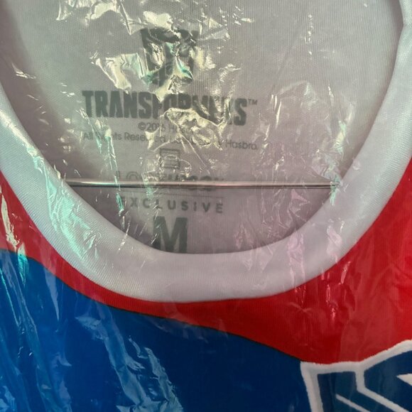 TRANSFORMERS AUTOBOTS PERFORMANCE TEAM JERSEY COSPLAY SIZE MEDIUM FREE SHIPPING! - Picture 4 of 4